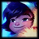 Blue: Nunu (Hindbersnittendk) Nunu